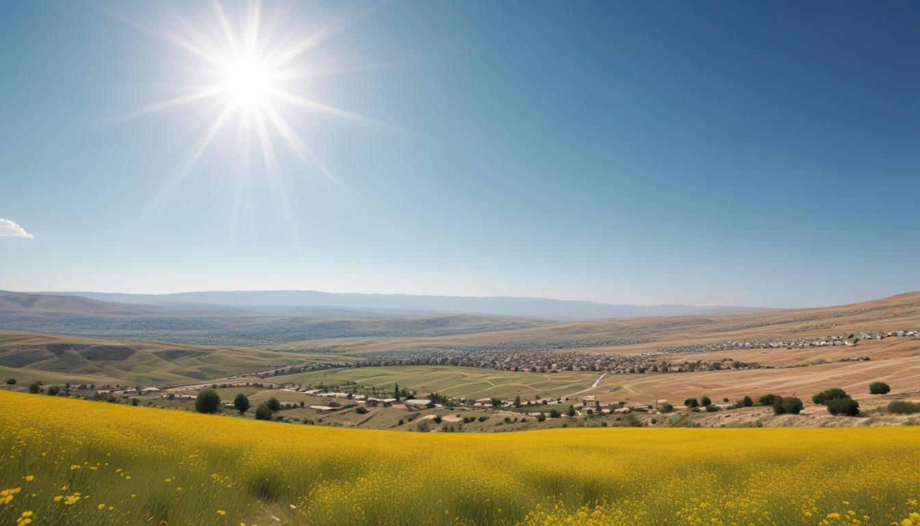 Siirt'te Sıcak Hava Dalgası Bekleniyor!