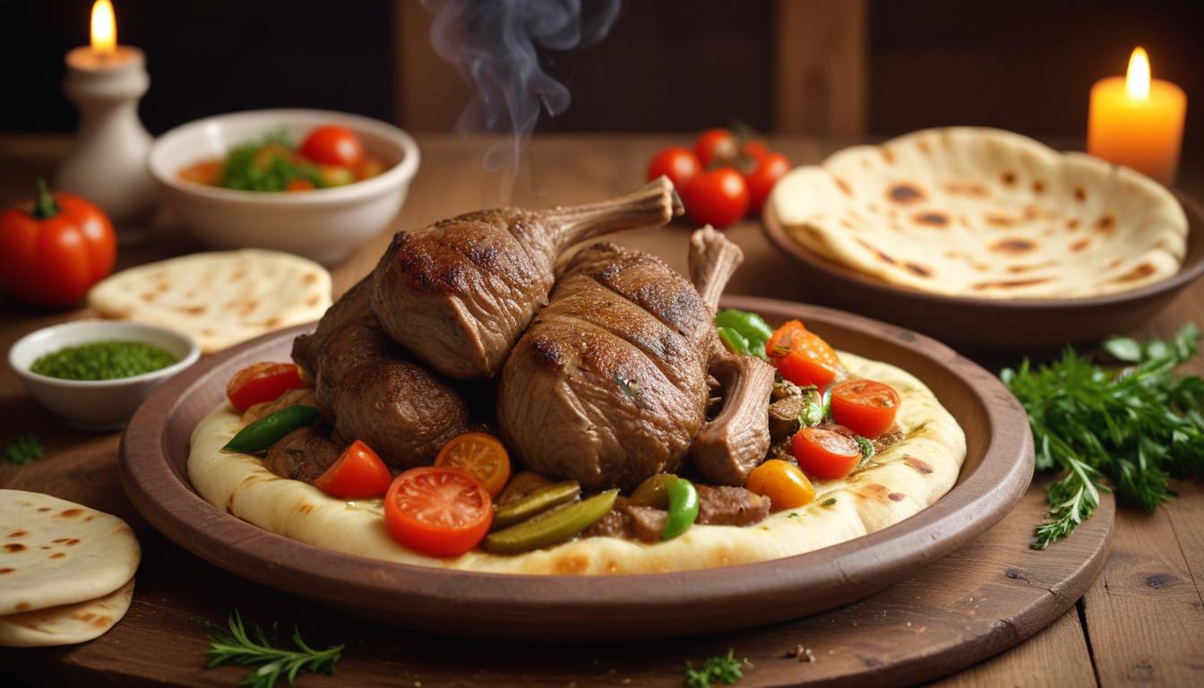 Siirt Usulü Kuzu Tandır